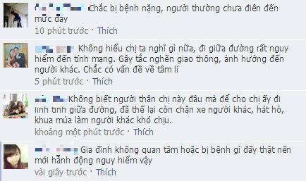 Clip: Một phụ nữ chặn xe ô tô múa hát gây xôn xao dư luận Clip: Một phụ nữ chặn xe ô tô múa hát gây xôn xao dư luận