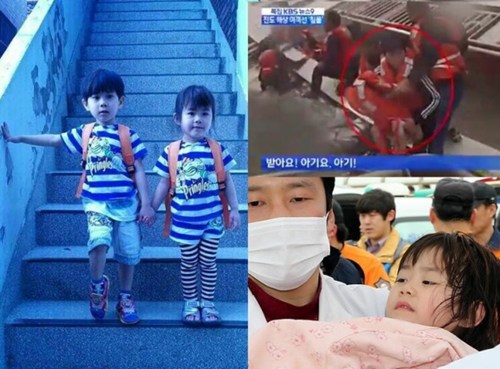 Rơi nước mắt trước tình anh em 2 bé Việt - Hàn trong vụ đắm phà Rơi nước mắt trước tình anh em 2 bé Việt - Hàn trong vụ đắm phà