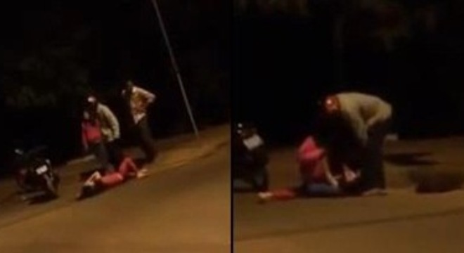 Phẫn nộ người đàn ông cùng bồ nhí đánh vợ tàn bạo Phẫn nộ người đàn ông cùng bồ nhí đánh vợ tàn bạo