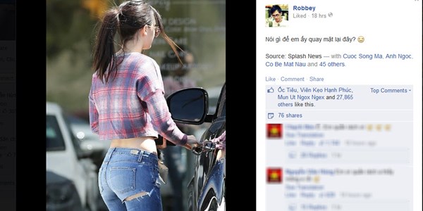 Xôn xao thiếu nữ dáng chuẩn mặc quần rách gây sốt dân mạng