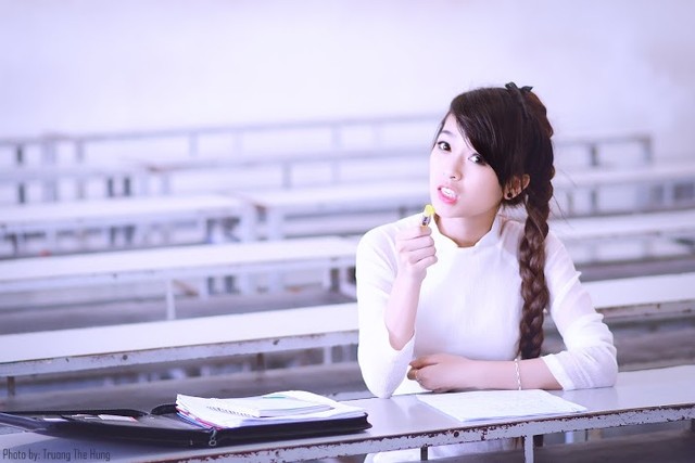 Nữ sinh và những khoảnh khắc chia tay tuổi học trò đáng yêu