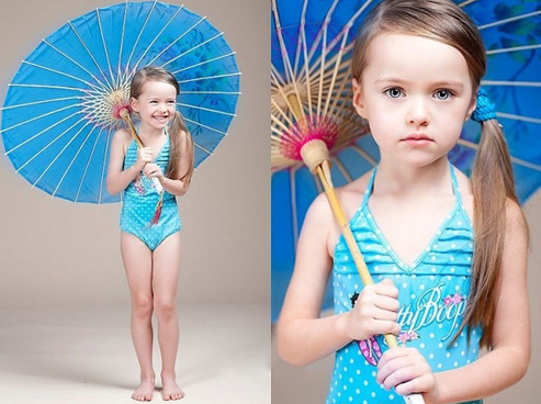 Ngẩn ngơ trước vẻ đẹp của mẫu nhí đình đám nhất thế giới