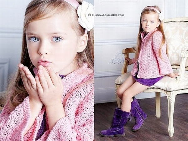 Ngẩn ngơ trước vẻ đẹp của mẫu nhí đình đám nhất thế giới