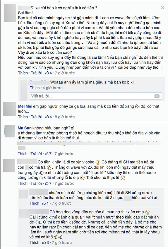 Cô nàng “yêu là phải có xe đẹp” bị dân mạng “ném đá” tơi tả