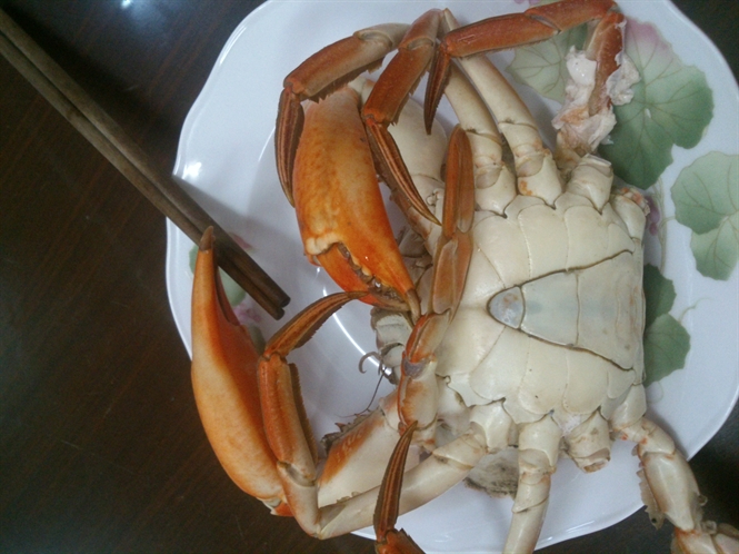 Sự thật “cua lạ bán vỉa hè, nghi của Trung Quốc”