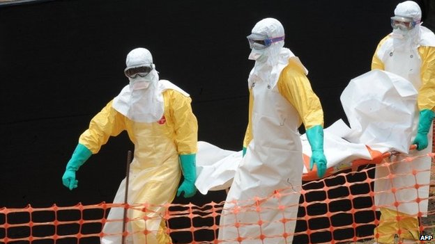Những hình ảnh đáng sợ về dịch bệnh Ebola