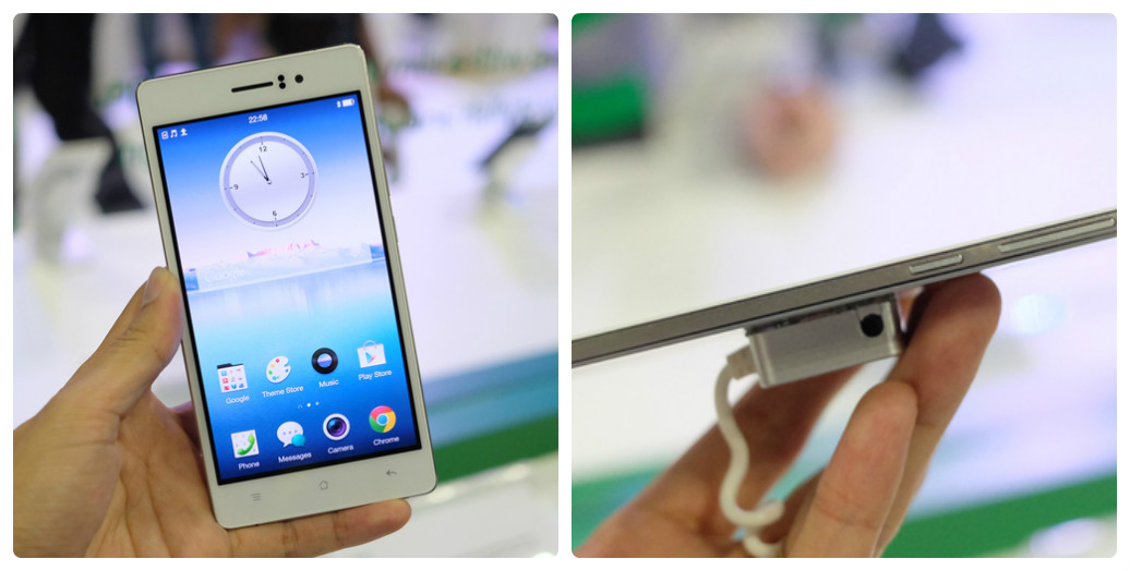 Oppo R5, Oppo N3 lần lượt trình làng 