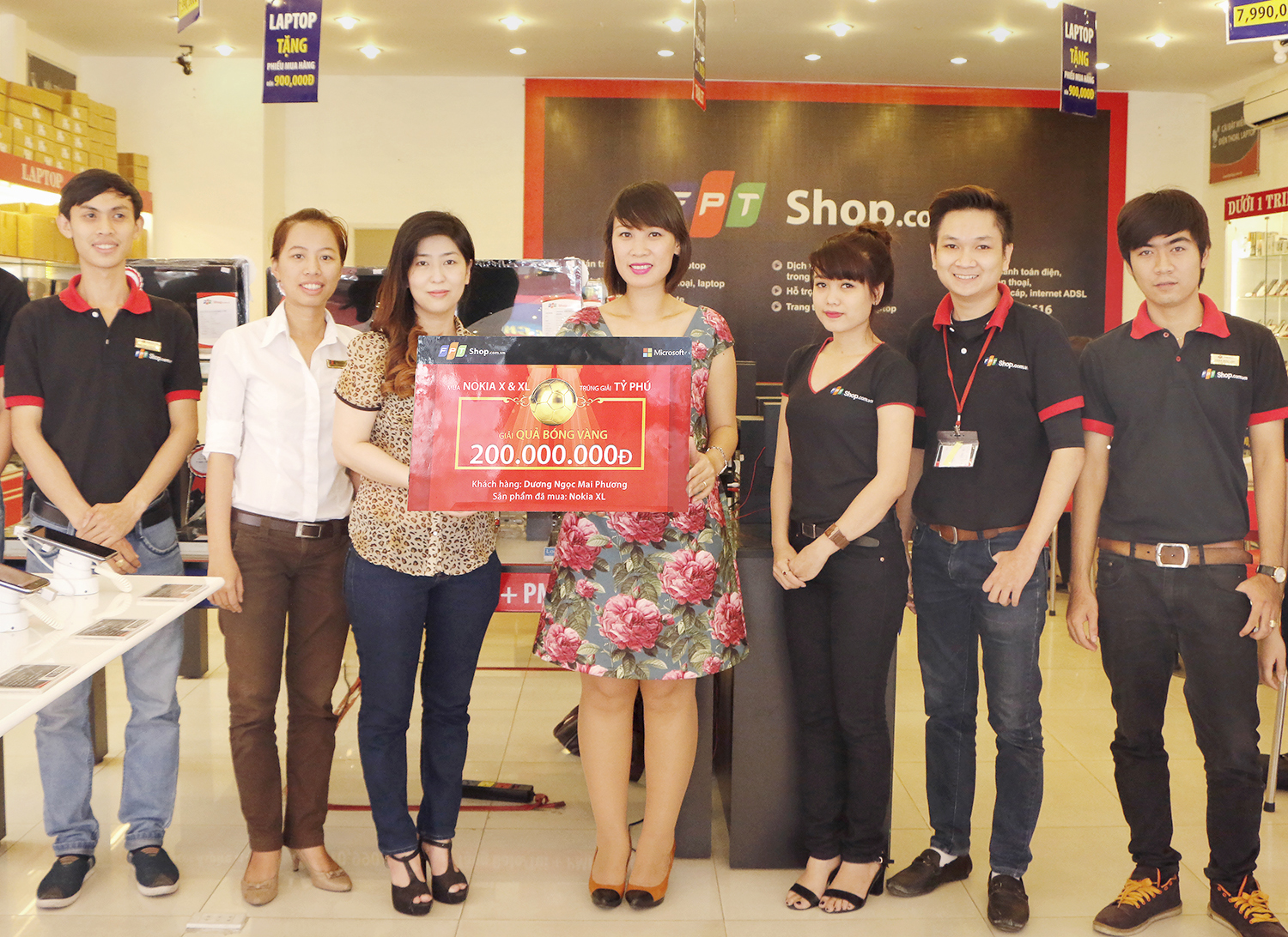 Mua điện thoại 2 triệu, trúng giải 1 tỷ đồng Mua điện thoại 2 triệu, trúng giải 1 tỷ đồng