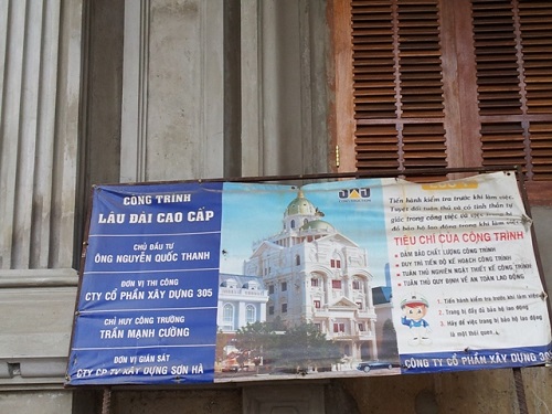 Phó giám đốc Sở Xây dựng: Đập bỏ lâu đài gà vàng không dễ Phó giám đốc Sở Xây dựng: Đập bỏ lâu đài gà vàng không dễ