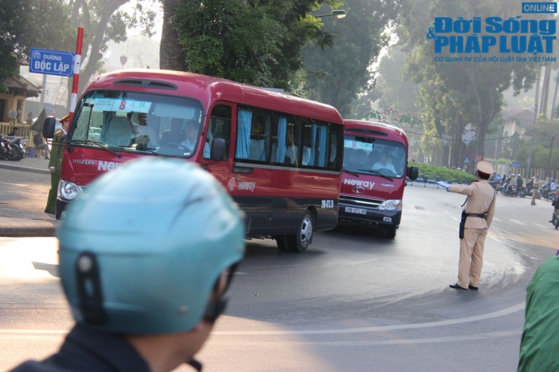 CSGT Hà Nội nỗ lực đảm bảo ATGT trong suốt kỳ họp Quốc hội