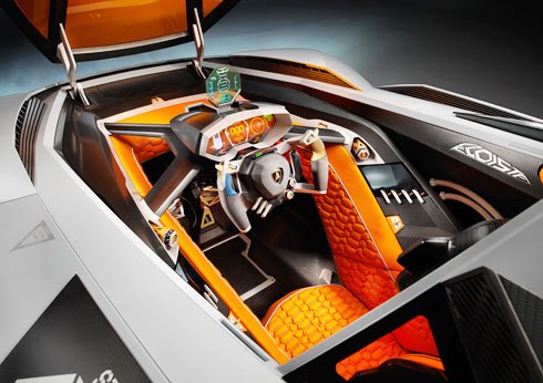 Lamborghini Egoista: Cảm hứng từ máy bay chiến đấu