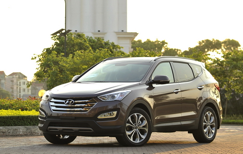  Santa Fe 2014 mới về Việt Nam, giá từ 1,43 tỷ