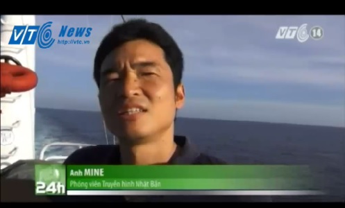 Phóng viên quốc tế lên án hành động ngang ngược của Trung Quốc