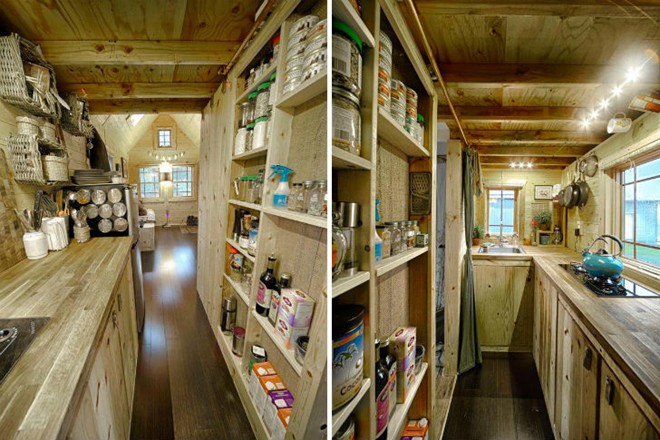 Cận cảnh ngôi nhà gỗ 12m2 giá 300 triệu đồng