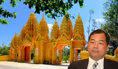 Những đại gia ăn chay, xây chùa để đời