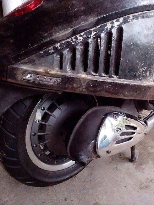 Ngắm Vespa 946 tự chế ở Việt Nam Ngắm Vespa 946 tự chế ở Việt Nam