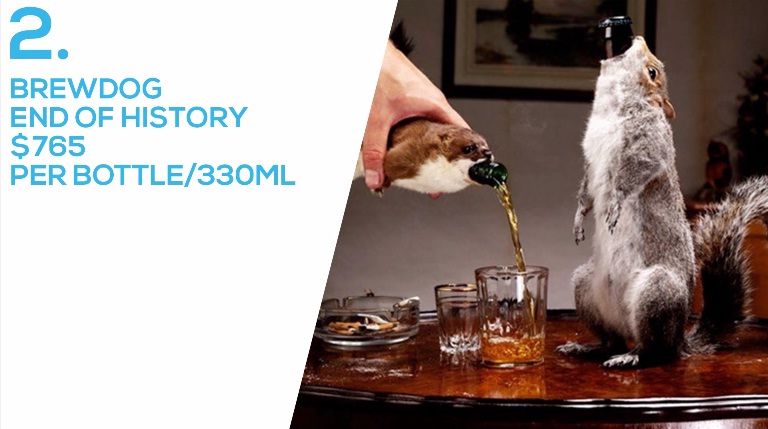 Những chai bia đắt nhất thế giới