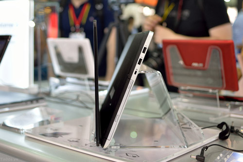 ASUS ra mắt laptop dùng màn hình xoay 360 độ
