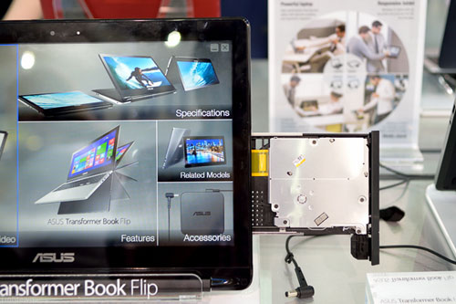 ASUS ra mắt laptop dùng màn hình xoay 360 độ