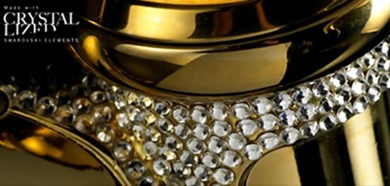 Chiếc xe đạp dát vàng, nạm 600 viên pha lê giá... 2 tỷ đồng Chiếc xe đạp dát vàng, nạm 600 viên pha lê giá... 2 tỷ đồng