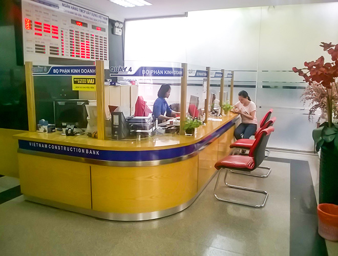 Không ồ ạt rút tiền tại Ngân hàng Xây dựng