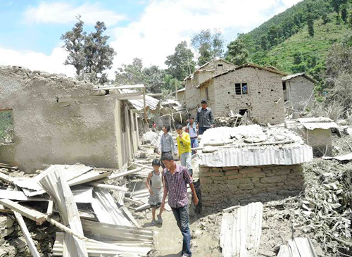 Lở đất ở Nepal: 53 người chết, 75 người mất tích