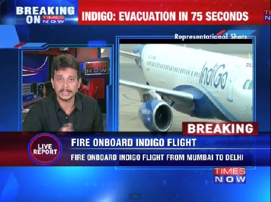 Máy bay Ấn Độ chở 153 người bốc cháy khi hạ cánh