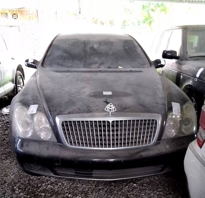 Hình ảnh 144 xe sang trong vụ án Dũng 