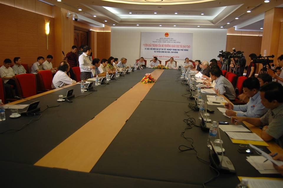 Băn khoăn vấn đề cụm thi trong kỳ thi quốc gia 2015