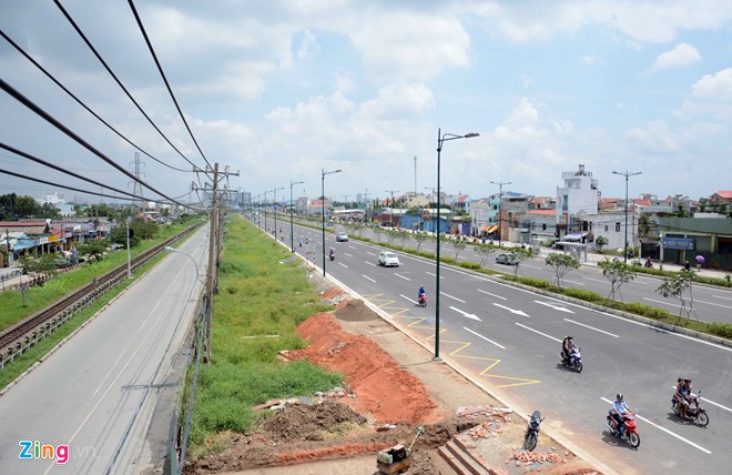 Thông xe tiếp đường nội đô 10 làn đẹp nhất Sài Gòn