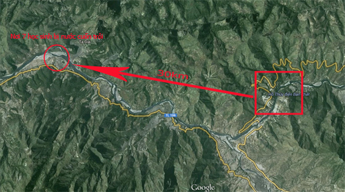 7 học sinh bị nước cuốn nghi do thủy điện đổi giờ xả nước