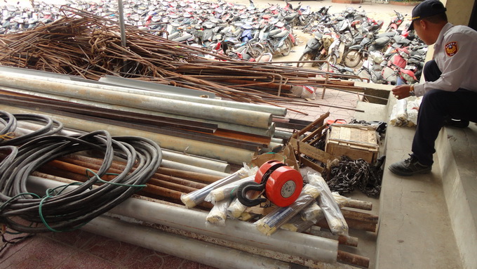 Hà Tĩnh: Bắt thêm nhiều nghi can trộm cắp tại Formosa