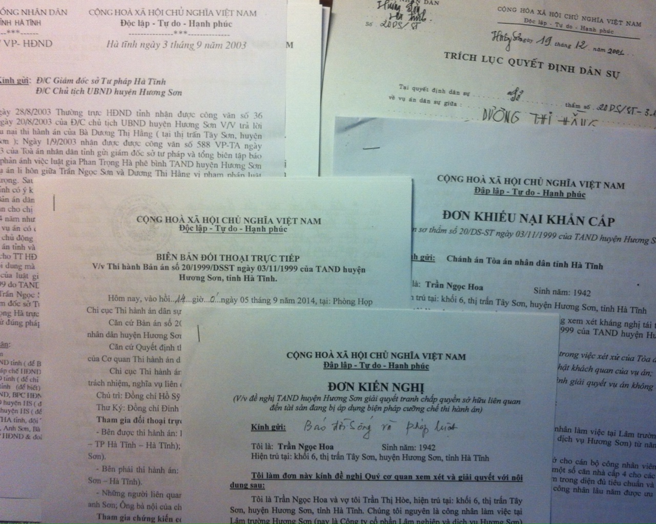 Cần thận trọng khi thi hành một bản án dân sự