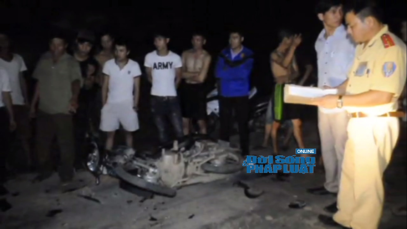 Chùm ảnh: Toàn cảnh vụ xe của VTV gây tai nạn, một người tử vong