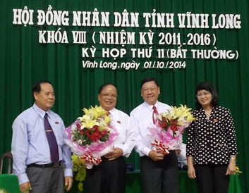 Họp bất thường, Vĩnh Long có chủ tịch tỉnh mới