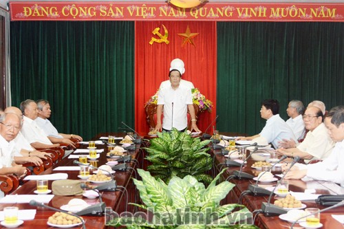 Gặp mặt cựu lãnh đạo Nghệ - Tĩnh qua các thời kỳ