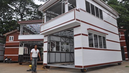 Độc đáo nhà lầu di động của triệu phú đô la