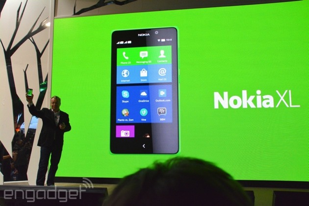 MWC 2014 - Nokia XL ra mắt tại MWC 2014, người dùng bất ngờ
