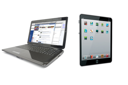 Nên chọn mua máy tính bảng hay laptop?