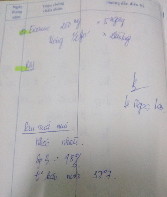 Phòng khám Nhi cao bị tố “rửa mũi cho bệnh nhi bằng cồn”