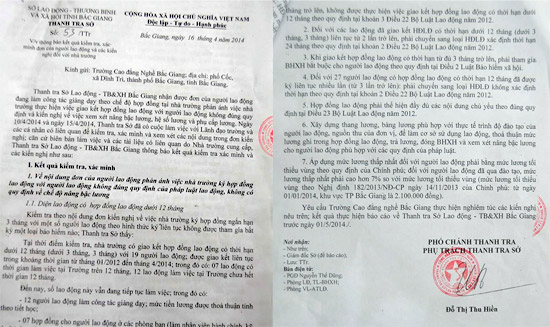 Vụ 47 giáo viên kêu cứu: Thanh tra vào cuộc, nhà trường sửa sai