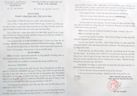 Vụ 47 giáo viên kêu cứu: Thanh tra vào cuộc, nhà trường sửa sai