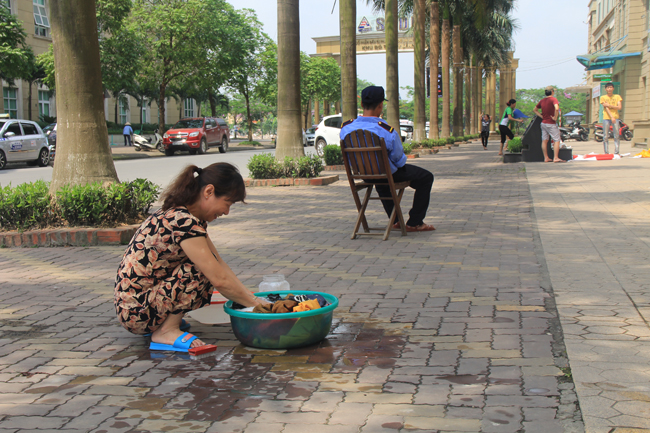 Chung cư CT1 - Mỹ Đình mất nước, dân khốn khổ cõng nước lên trời