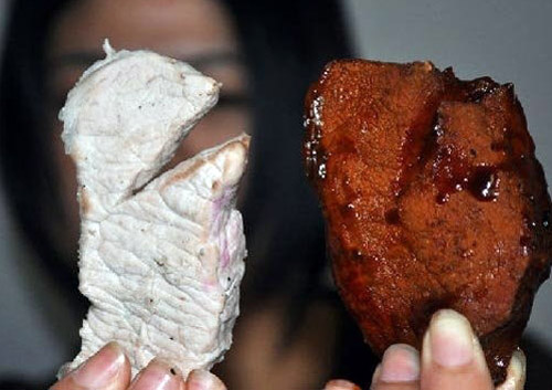 Lật tẩy mánh khóe biến thịt lợn thành thịt bò