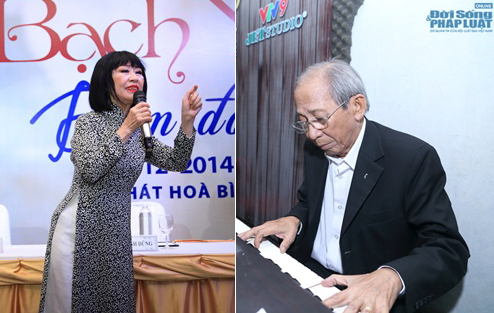 Nhạc sĩ Nguyễn Ánh 9 đệm đàn cho danh ca Bạch Yến