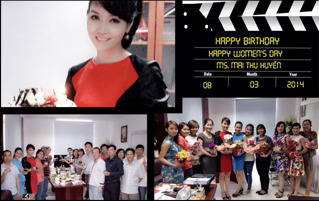 Thanh Thảo, Mai Thu Huyền nhớ mãi sinh nhật vào 8/3 Thanh Thảo, Mai Thu Huyền nhớ mãi sinh nhật vào 8/3