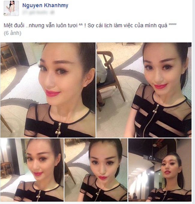 Khánh My mặc đồ nửa kín nửa hở hút mọi ánh nhìn