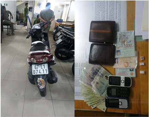 Đặc nhiệm truy đuổi hai đối tượng lận ma túy trong người