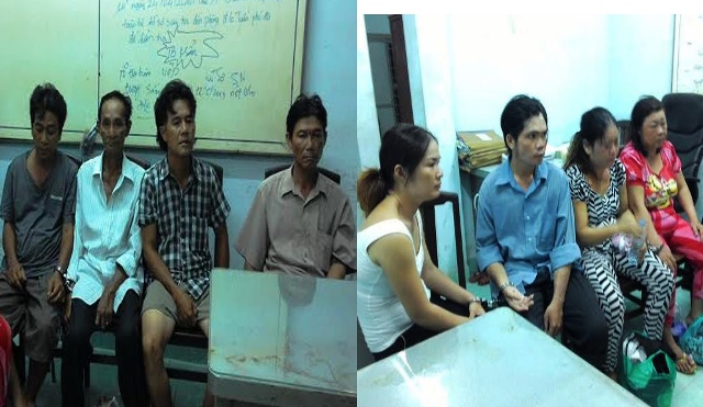 Băng trộm chuyên xô ngã hàng người đi đường sa lưới