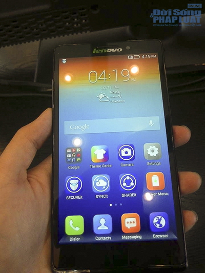 Đập hộp Lenovo Vibe Z - 
